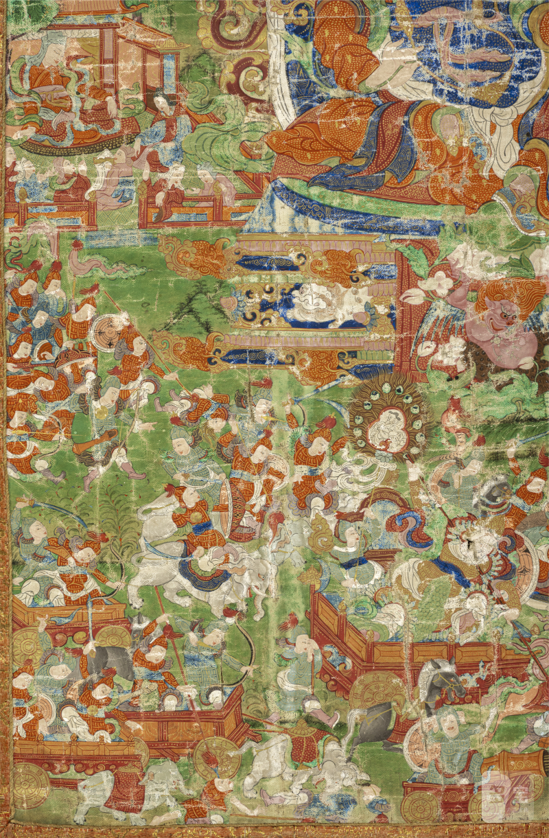 ATHANGKA POSSIBLY DEPICTING RUDRA CHAKRIN, THE LAST KING OF SHAMBALA - 图7